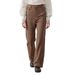 Cross-border Ins American Retro Brown Reverse-wear Patchwork Jeans, Stylish High-waisted Straight Wide-leg Loose Long_ecoleips.com