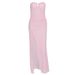 New Arrival Womens Fashion Dress Elegant Sexy Ruched Bustier Slit Slim Fitted Party Dress Summer Clothing_ecoleips.com