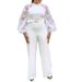 C8505 Independent Station Foreign Trade Women's Clothing 2022 Autumn New Long-Sleeve Slim Fit Casual Straight European_ecoleips.com
