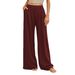 Cross-border Popular Clothing: Draped High-waisted Yoga Floor-length 2025, Women's Straight-leg With A Relaxed Feel,_ecoleips.com