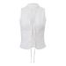 European And American Style Women's Clothing 2025 Autumn New Fashion Street Sexy Cropped Slim-fit Tie-up Sleeveless Tank_ecoleips.com