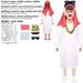 Arab Middle Eastern Robe Halloween Cosplay Adult Birthday Party Funny Costume Dubai Rich Man Outfit_ecoleips.com