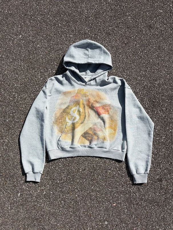 Unisex Loose Fit Zip up Sweatshirt Alien Print Street Style Hoodie Personalized 2025 Cross Border Fashion Women's Clothing_ecoleips.com
