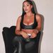 Glossy High-Waist Leggings With Silver Belt & Stirrup – Elegant & Sexy Slim Fit, Stretchy & Shiny For Women_ecoleips.com