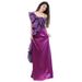 French Style Satin Morning Robe Women's Elegant Toasting Dress Purple Bridal Gown Engagement Evening Wear 2026 New Style_ecoleips.com