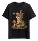 Women's T-Shirts Tshirt Muscle Freaks With Mushroom Vintage Style Cat_ecoleips.com