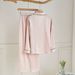 Hydra-Silk Sleepwear Set – Women’s Striped Cooling Pajamas With Luxe Jacquard (Long Sleeve, M-XL)_ecoleips.com