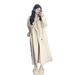 Elegant Women's Wool Coat Winter Long Sleeve Warm Fleece Lined Trench Jacket For Petite To Plus Size (Oatmeal, Black)_ecoleips.com