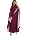 Women's Clothing Robe Satin Dress With Shawl Robe 2 Pieces_ecoleips.com