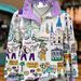 Women's Christmas Snowman Lapel Top Limited Edition Fashionable Casual Fit Top_ecoleips.com