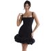 Women's Clothing New Women's Clothing Sexy Suspenders Slim Backless Hot Girl Short Skirt Dress_ecoleips.com