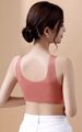 girl Fixed Cup Seamless One-Piece For Women, Push-Up Sexy Sports Wireless Bra, Comfortable Vest Style Bra_ecoleips.com
