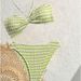Women's Clothing New Striped Split Swimsuit For Women High End Hot Spring Durable Lace Up Ins Swimsuit_ecoleips.com