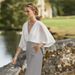 Women's Clothing Bat Sleeve Dress Deep V High Waist Color Matching Jumpsuit_ecoleips.com