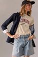 Women's Clothing Women's Round Neck Short Sleeve T-Shirt Simple Printed Casual Top Style Popular For Formal & Casual For Women_ecoleips.com