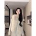 Aria Basics Autumn And Winter Atmosphere, Gentle White Moonlight, Women's High-end Slim-fit Thick Eco-friendly Fur Vest With Leather_ecoleips.com