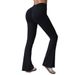 Women's Clothing New Peach Hip Lifting Yoga Flared Pants Fitness Sports Wide Leg Flared Pants High Waist Quick Drying Yoga Pants_ecoleips.com