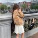 In Stock, Short Suede Vintage Jacket, Korean Style, High-end Casual Versatile Women's Jacket_ecoleips.com