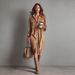 Elegant Corduroy Shirt Dress For Women – Long Sleeve Collar Dress, Stylish & Comfortable, Perfect For Work & Casual Wear_ecoleips.com