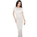 Women's Elegant Ruched Round Neck Short Sleeve Bodycon Midi Dress – Summer Party Gown 2026_ecoleips.com