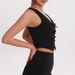 Women's Clothing With Long Neck And Bowknot For Beautiful Back And Chest Pad For Sweet And Spicy Girls Dance Clothes With V Neck Sports Underwear_ecoleips.com