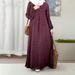 Women's Fashion Print Dress Autumn New Style Foreign Trade Clothing_ecoleips.com