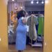 New European American Style Women's Denim Outfit: Round-neck Short-sleeve T-shirt And Deep V-neck Waist-cinching Slit_ecoleips.com