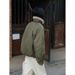 girl Girl Fashionable Comfortable Loose Short Warm Fur Cotton Jacket With Unique Design Stand Collar Windproof Coat 02300_ecoleips.com