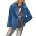 Luxury Faux Fur Collar Oversized Trench Coat For Women - Plush Winter Warm Coat With Pockets In Caramel & Blue (S/M/L/XL)_ecoleips.com