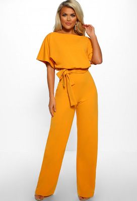 Plus Size Women's Jumpsuit Solid Color Short Sleeves Cross Border 7 Colors Hot Selling Large Size Spring Summer Clothing_ecoleips.com