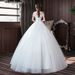 High-End Style Off-Shoulder Light Lace Wedding Dress Slim Fit Brides Gown New Women's Clothing_ecoleips.com