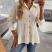 European And American Cross-Border 2025 New Spring Summer Women's Solid Color Fashion Comfortable Versatile Long_ecoleips.com