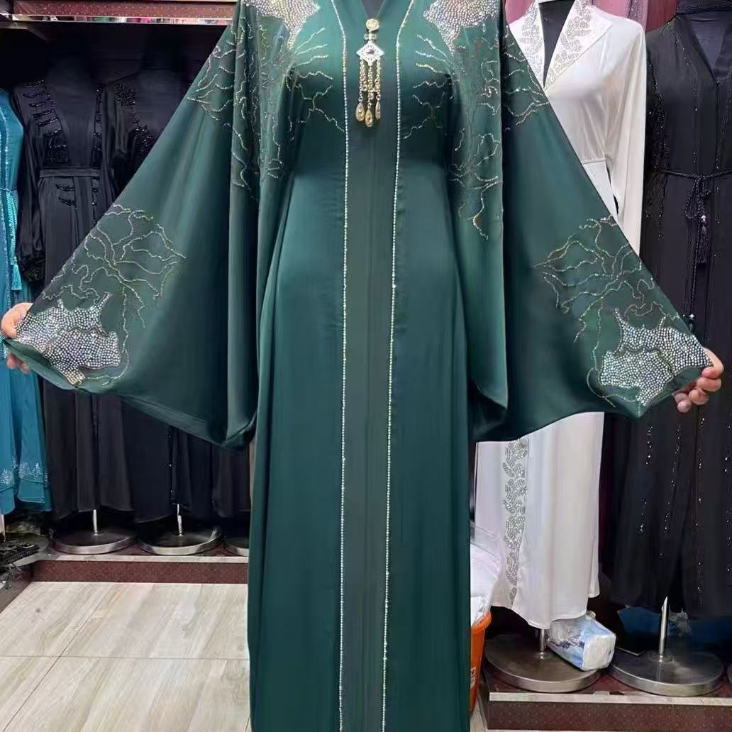 Plus-size Dress, New Robe, Women's Long Skirt, Autumn And Winter Clothing_ecoleips.com