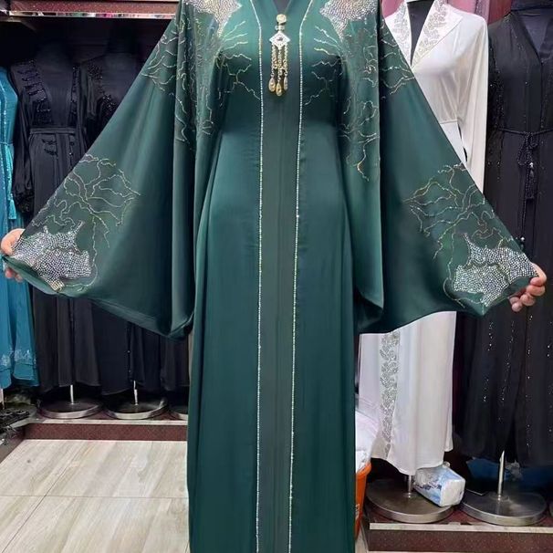 Plus-size Dress, New Robe, Women's Long Skirt, Autumn And Winter Clothing_ecoleips.com