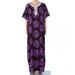 Women's Long Robe Clothing Fashion Print Abaya Dubai Party Muslim Dress_ecoleips.com