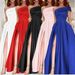 Women's Clothing Evening Dress Birthday Party Tutu Skirt Green High Split Sexy Robe_ecoleips.com