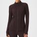 Women's Long Sleeve Sports Top Slim Fit Stand Collar Double Zipper Yoga Wear Jacket For Autumn Winter Outdoor Fitness_ecoleips.com