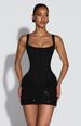 Women's Clothing Spring/Summer Slim Fit Sequin Suspender Bodycon Dress For Women Tie Up Style European American Party Dress_ecoleips.com