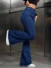 Wholsal Custom Dnim Flard Pants 2025 Nw Modl Cross-Bordr Mn's Spring/Summr Slim-Fit Womn's Forign_ecoleips.com