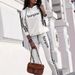 Women's Autumn/Winter Hooded Tracksuit Casual Fashion Print_ecoleips.com