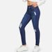 Women's Clothing Ripped Jeans Celebrity Student Pants_ecoleips.com