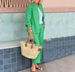 Women's Clothing New Arrivals Casual Loose Solid Color Long Sleeve Cardigan Shirt Set Elastic Waist Wide Leg Trousers Two Piece Set_ecoleips.com