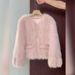 Autumn And Winter Short Coat Women's New Mao Mao Top Women's Clothing_ecoleips.com