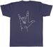 Women's T-Shirts Language Mens T-Shirt Hand Sign I Love You Unisex Tee Gift_ecoleips.com