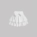 White Collar Bow Multi-Layer Cake Hem Short Skirt Versatile Half Skirt European And American Style Summer Women's Clothing_ecoleips.com