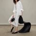 French White Shirt For Women, Summer Thin Loose Old Money Style High-End Cotton Linen Sun Protection Top_ecoleips.com