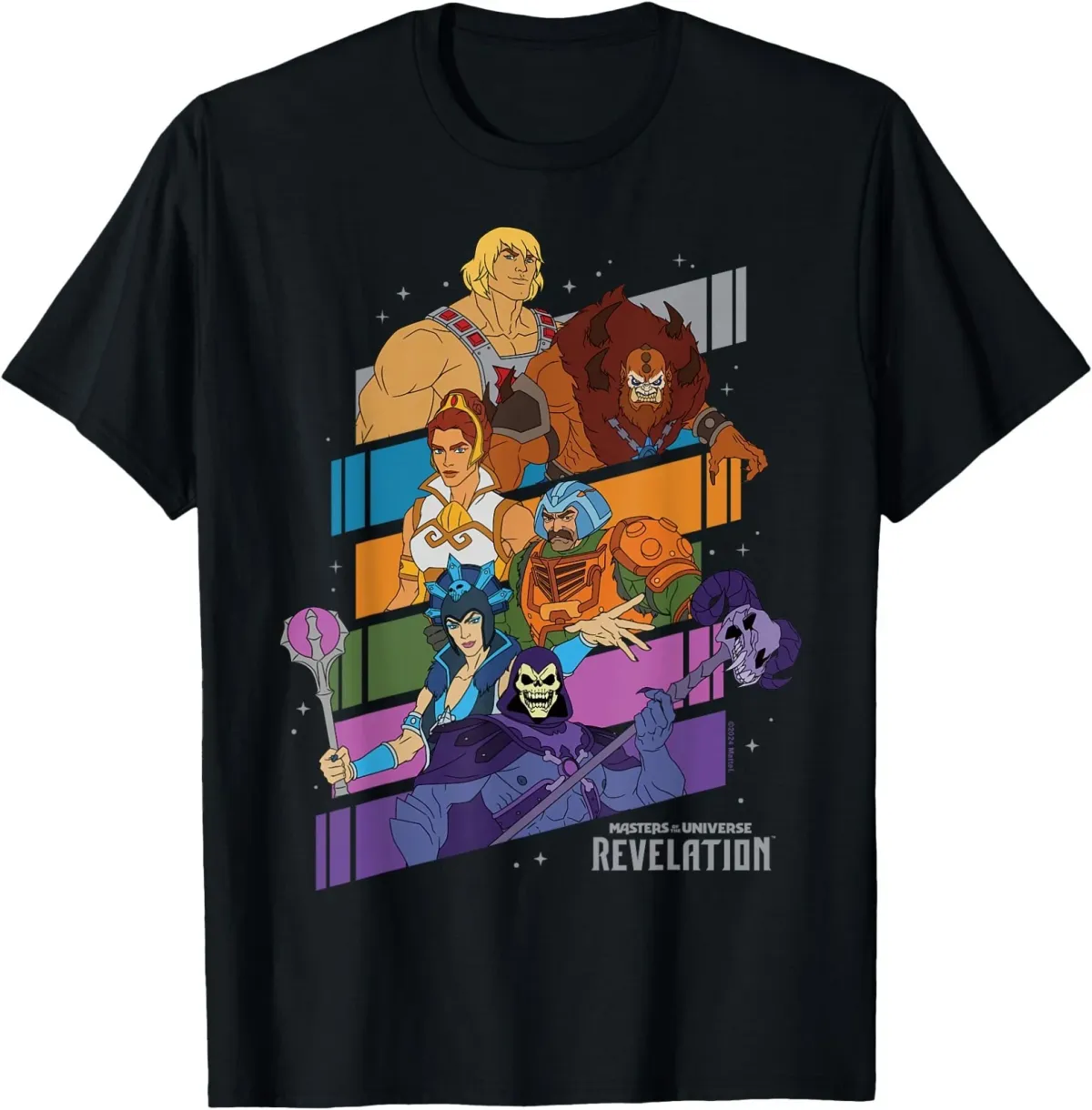 Women's T-Shirts Motu - Masters Of The Universe Revelation Group T-Shirt_ecoleips.com