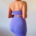 2025 New Women's Autumn Strapless Top Slim Fit Bodycon Skirt Set_ecoleips.com