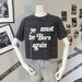 Women's Clothing Full Head Star Vintage Pure Cotton Washed Distressed Short T Shirt Female Washed Retro Loose Top_ecoleips.com