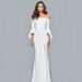 Verve 2025 New Women's Evening Off-Shoulder Elegant Slim Fit Long Dress_ecoleips.com